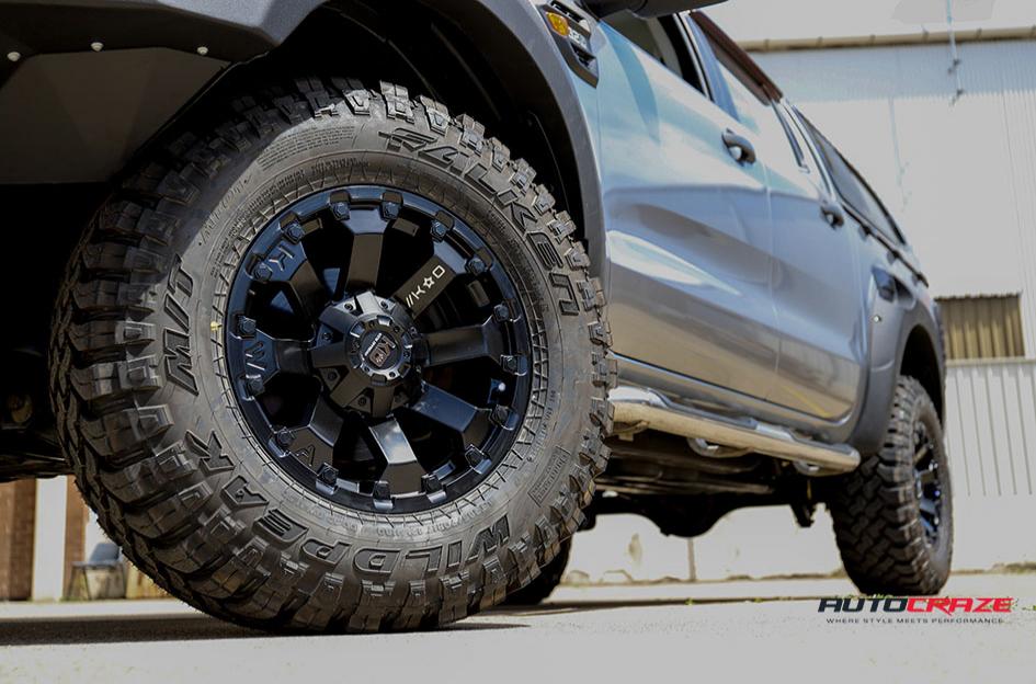 FORD RANGER AMBUSH MATTE BLACK